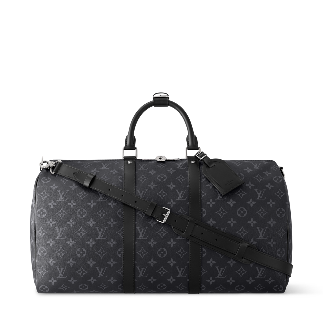 Keepall Bandoulière 50 Monogram Eclipse Canvas - Bags and Small